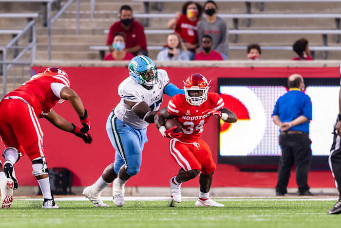 FB - Jeffery Johnson, Tulane Green Wave, Houston Cougars
